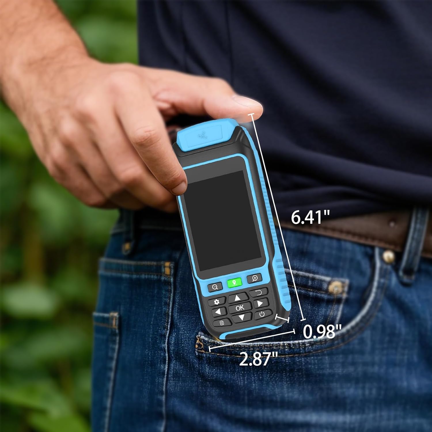 Handheld GPS Survey Equipment, High-Precision Rugged Land Surveying Equipment for Mountainous Terrain, Farmland, Forest, Ranch, Mining Lake - Image 7